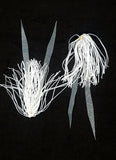 Fishing Silicone Skirt Hole in one style with glow tails 4" / 10 cm 500 bulk lot