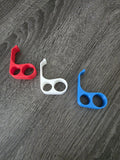 Red White Blue 3D Printed Phone Holder Finger Grip Stand for iPhone Android 3pcs2