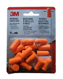 3M EAR PLUGS 32DB 8PR Disposable Earplugs Fits All Ear Canals Reduce Loud Noises0