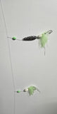 Fishing Single Spoon Hi-Lo Rig Silicone Skirt Foating Head Fluke 30lb BottomFish