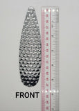 15  Silver Hex Fishing Spoon Blank 3 Sizes 5 Of Each Casting Trolling Tackle 7