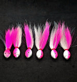 Fishing Teaser Floating Bucktail Terminal Tackle Hi Lo 6 Pack Flies Rig Your Own