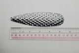 15  Silver Hex Fishing Spoon Blank 3 Sizes 5 Of Each Casting Trolling Tackle 8