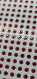 10000pcs 3mm Customed Red 2D Holographic Fishing Lure Flat Eyes Tackle Craft Lot2