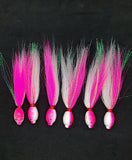 Fishing Teaser Floating Bucktail Terminal Tackle Hi Lo 6 Pack Flies Rig Your Own