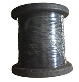 Afw Vinyl Coated Stainless Steel Wire 304 Cable Black 90Ib 1000m Roll 3300 Ft. 1