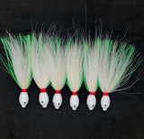 Fishing Teaser Floating Bucktail Terminal Tackle Hi Lo 6 Pack Flies Rig Your Own