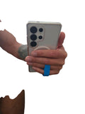 3D Printed Phone HolderPinky Saver3D Printed Phone Stand IPhone Android 1 Blue3