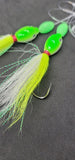 Fishing Teaser Floating Bucktail Terminal Tackle Hi Lo 6 Pack Flies Rig Your Own