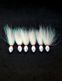 Fishing Teaser Floating Bucktail Terminal Tackle Hi Lo 6 Pack Flies Rig Your Own