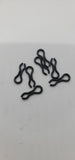 100 Count Size #2 Brass Fishing Lure Sinker Eye Eyelets Lead Weight Molds Tackle0