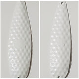 "Pearl White Sparkle" Spoons - M3Tackle 