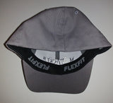 M3 Black/Grey Flexfit Hat - M3Tackle 