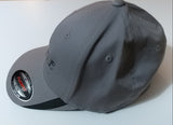 M3 Black/Grey Flexfit Hat - M3Tackle 