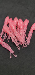 Pink Glow Squids 2.5 inch