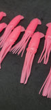 Squid Pink Glow bodies B2 Style 5 inch