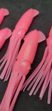 Squid Pink Glow bodies B2 Style 5 inch