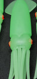 Squid Green Glow bodies B2 Style 5 inch