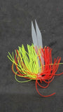 40 Silicone Fishing Skirt 4"in/10 cm Glow Tails Fishing Lure Teaser Micro Tackle