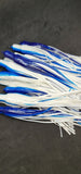 40 Octopus Squid Bulb Skirt 4 colors mix 10 6.5" in\ 16 cm Fishing Lure Trolling