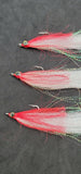 3 Fishing Teasers 2/0 Hooks Flies Fluke Flounder Striper Sea Bass Bait Rig Lure