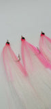 3 Fishing Teasers 5/0 Hooks Flies Fluke Flounder Striper Sea Bass Bait Rig Lure