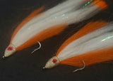 2 Fishing Teasers 5/0 Hooks Flies Fluke Flounder Striper Sea Bass Bait Rig Lure