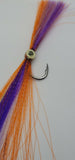 Fishing Flies Teaser 6/0 Gamakatsu 2X Hook Saltwater Custom Tied Big Eye Lure