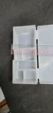 1 Small Heavy Duty Storage Container Beads or Fishing Tackle Box Holder Lures