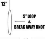 Fishing Hi - Lo Bottom Rig Double Dropper Loop 50 Lb Mono Line Fluke Sea Bass