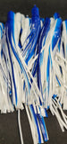40 Octopus Squid Bulb Skirt 4 colors mix 10 6.5" in\ 16 cm Fishing Lure Trolling