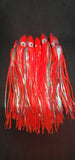 Squid Skirt 12in Fishing Lure 4 PACK Hoochies Bait Saltwater Soft Lure FREE SHIP