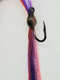 Fishing Flies Teaser 6/0 Gamakatsu 2X Hook Saltwater Custom Tied Big Eye Lure