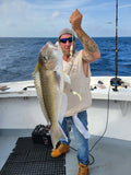 Deep Drop Bottom Fishing Rig Glow Tile Rose Snapper Cod Grouper Golden Blue 1Rig