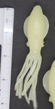 Fishing Lure B2 Stlye Squid Body 4" in /10 cm Octopus Soft Glow Fluke Jig 10 Pc