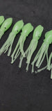 Fishing Lure B2 Stlye Squid Body 2.5" in /6 cm Octopus Soft Glow Fluke Jig 10 Pc