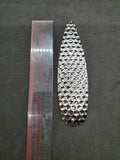 Fishing Spoon Flutter Hex 5.5" in/14 cm Build Your Tackle Silver Cheap Wholesale