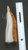 2 Fishing Teasers 5/0 Hooks Flies Fluke Flounder Striper Sea Bass Bait Rig Lure