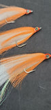 3 Fishing Teasers 5/0 Hooks Flies Fluke Flounder Striper Sea Bass Bait Rig Lure