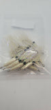 3 Fishing Squimp Teaser 5/0 Hook Flies Fluke Sea Bass Bait Rig Lure Squid Shrimp