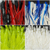 40 Octopus Squid Bulb Skirt 4 colors mix 10 6.5" in\ 16 cm Fishing Lure Trolling