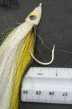 2 Fishing Teasers 5/0 Hooks Flies Fluke Flounder Striper Sea Bass Bait Rig Lure