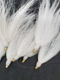 Fishing Bucktail Hair Teaser Slide Tube Fluke Bass Rig Jig 25 Pack Free Shipping