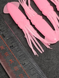 Fishing Lure B2 Squid Soft Body 3" in /8cm Hi-lo Octopus Glow Fluke Jig 10 Pack