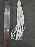 Hoochie Squid Fishing Tackle Glow 9"in/23cm Trolling Terminal Tackle Tuna Marlin