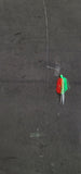 Fishing Hi - Lo Bottom Rig Single Dropper Loop 40 Lb Mono Line Fluke Sea Bass