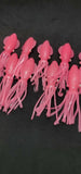 Fishing Lure B2 Stlye Squid Body 4" in /10 cm Octopus Soft Glow Fluke Jig 10 Pc