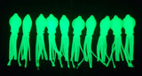 Fishing Lure B2 Stlye Squid Body 2.5" in /6 cm Octopus Soft Glow Fluke Jig 10 Pc