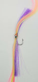 Fishing Flies Teaser 6/0 Gamakatsu 2X Hook Saltwater Custom Tied Big Eye Lure