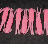 Fishing Lure B2 Squid Soft Body 3" in /8cm Hi-lo Octopus Glow Fluke Jig 10 Pack
